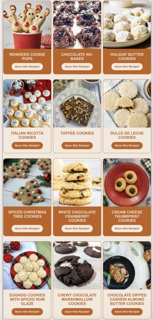 Day 7 of the 12 days of Christmas cookies.